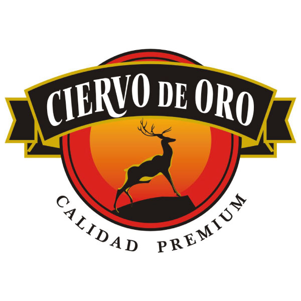 Diseño logo Ciervo de oro Carballo Design