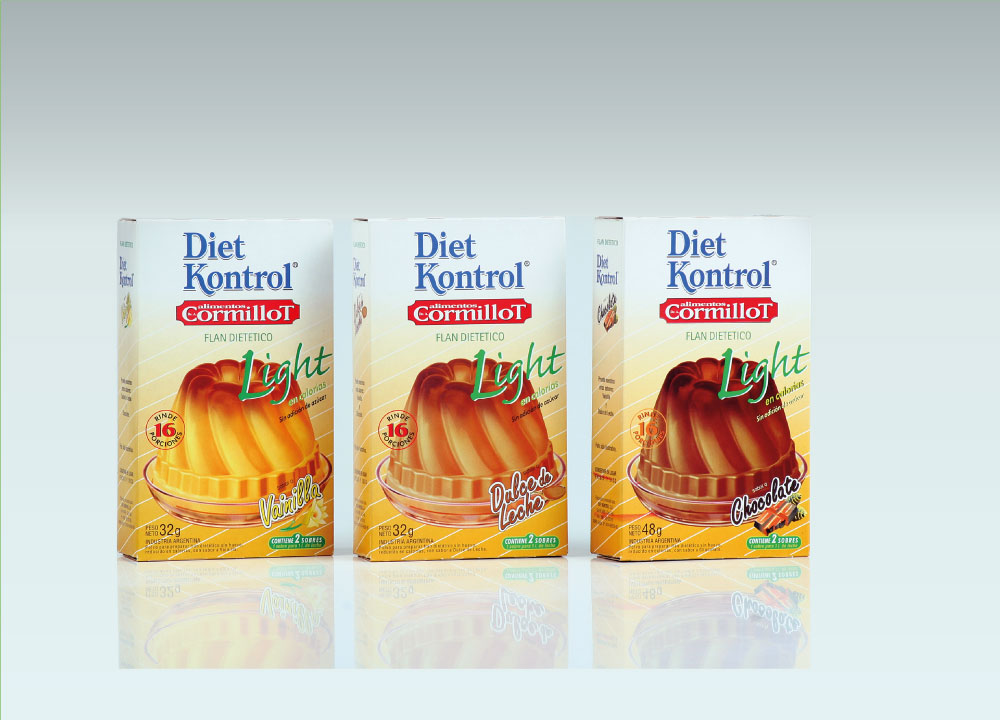 Carballo Design flanes Cormillot Diet Kontrol