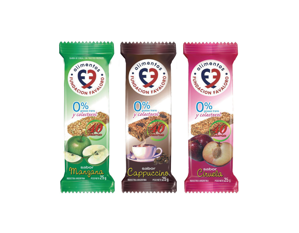 Carballo Design barritas de cereales Favaloro